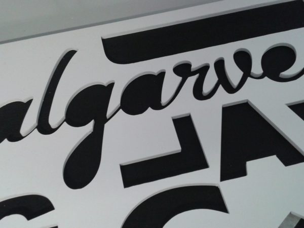 letras em pvc