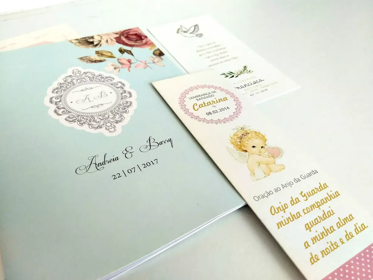 Convites para baptizados